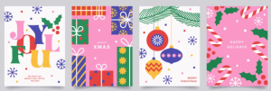 holiday cards and color for kids